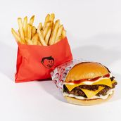 Double Patty Cheeseburger w/ Regular Fries