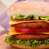 DOUBLE CHICKEN BURGER