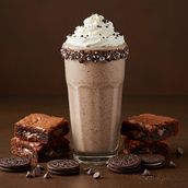 Oreo Brownie Shake