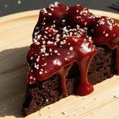 Strawberry Fudge Brownie