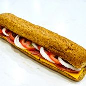 Salami and Cheese Baguette