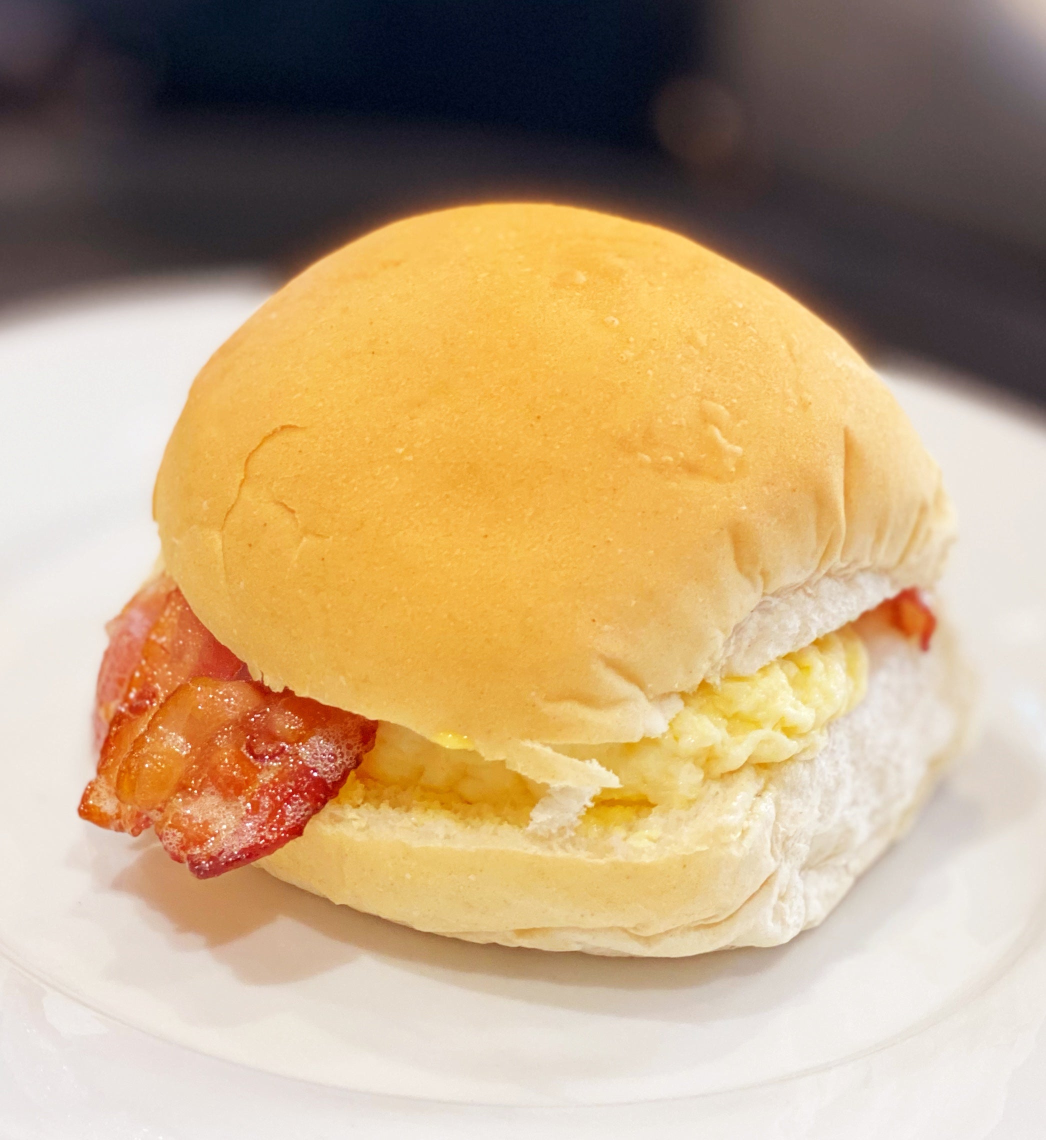 Bacon and Scrambled Egg Roll
