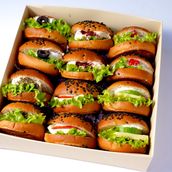 Buns With Black Sesame