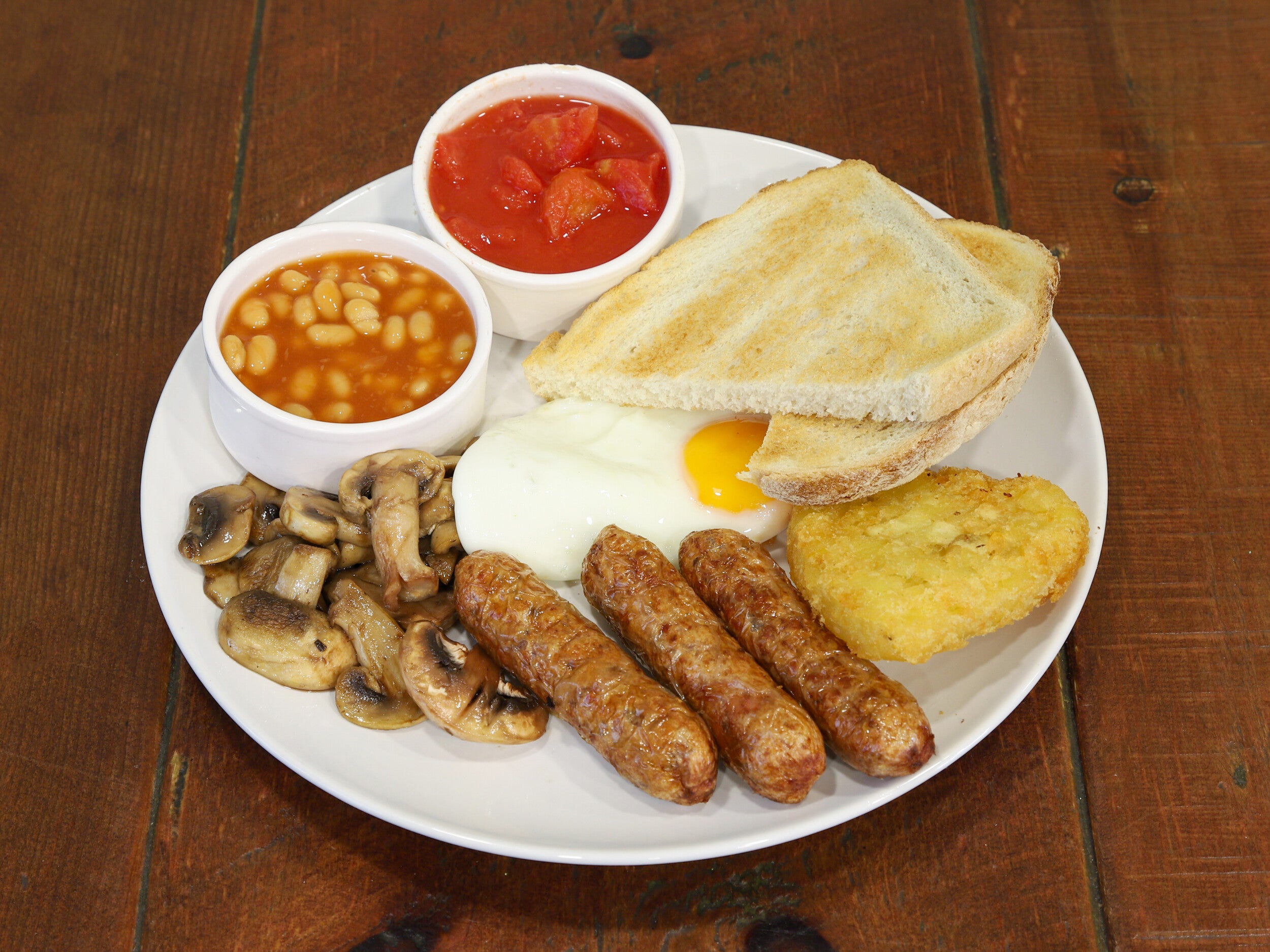 Veggie Full Breakfast
