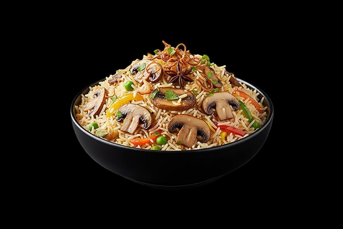 Mushroom Biryani