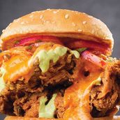 Butter Chicken Burger