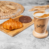 Croissant + Cookie + Coffee