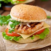 Chicken Tikka Burger