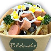 Hotdog Baked Potato