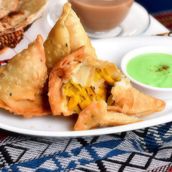 Corn And Cheese Sambosa