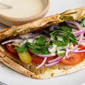 Smash falafel