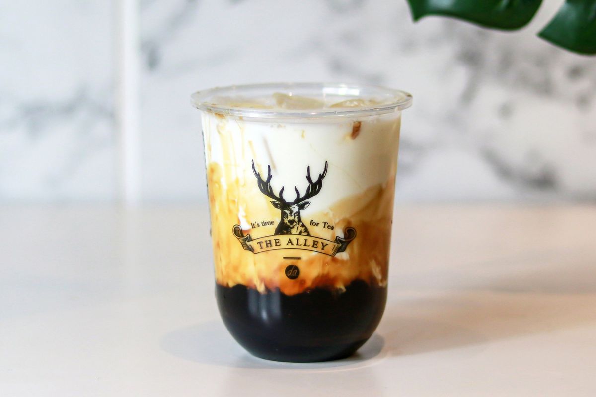 Creme Brûlée Brown Sugar Deerioca Milk 