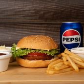 Fish Fillet Burger Meal