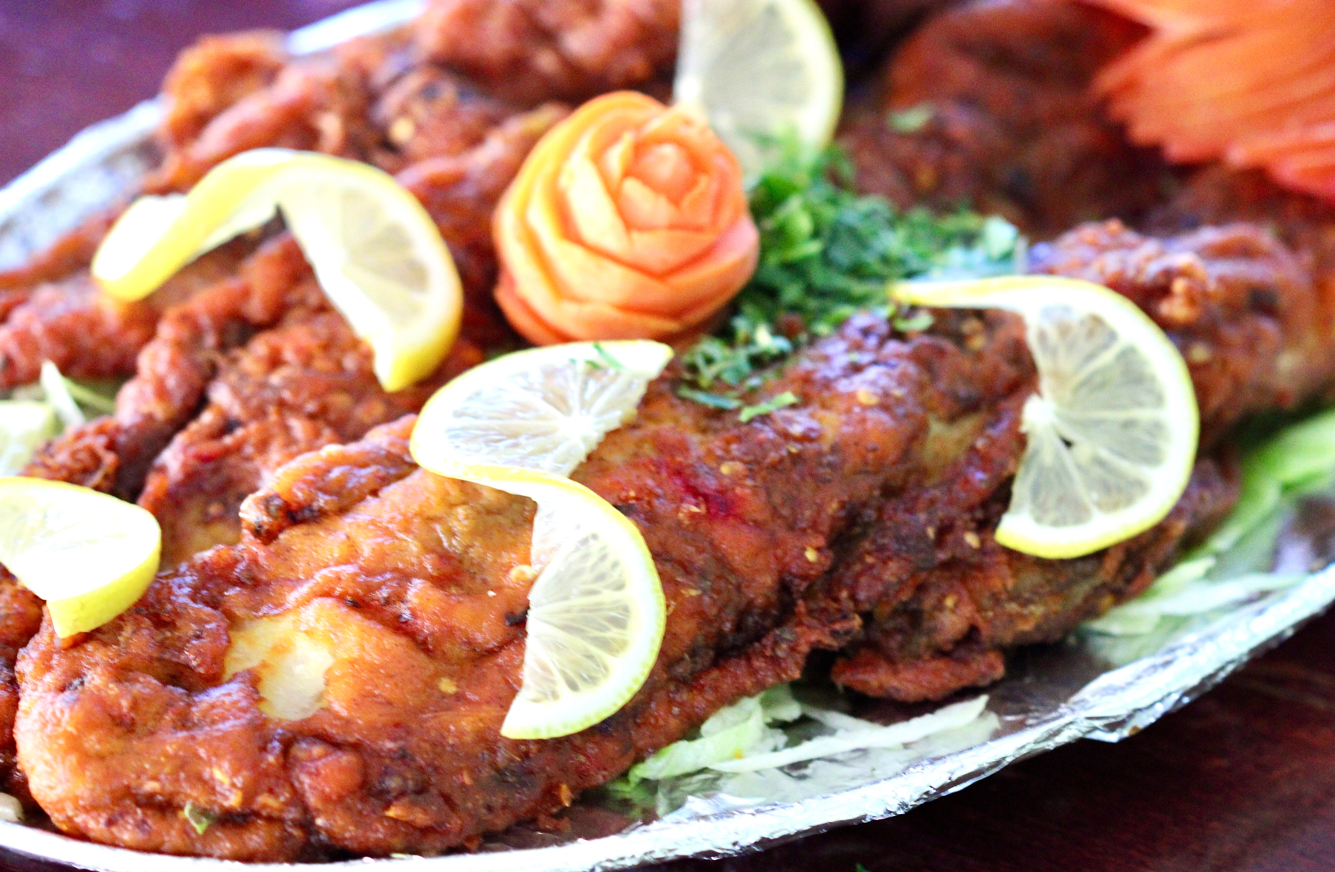Masala Fish (2Pieces/portion) with Fries