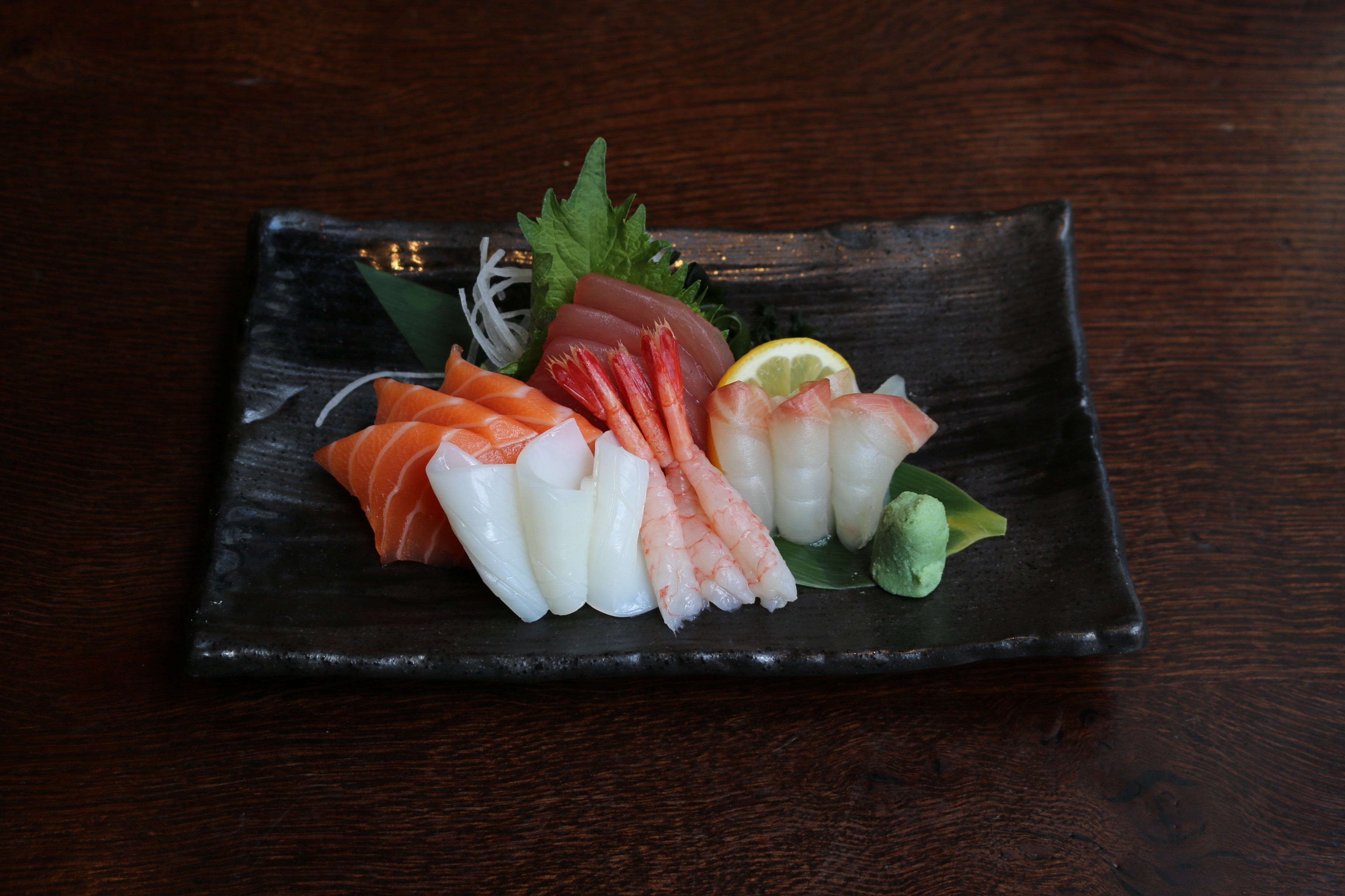 Sashimi selection (15 slices)