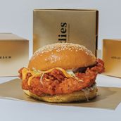 Buffalo chicken BURGER