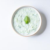 Yoghurt with Cucumber