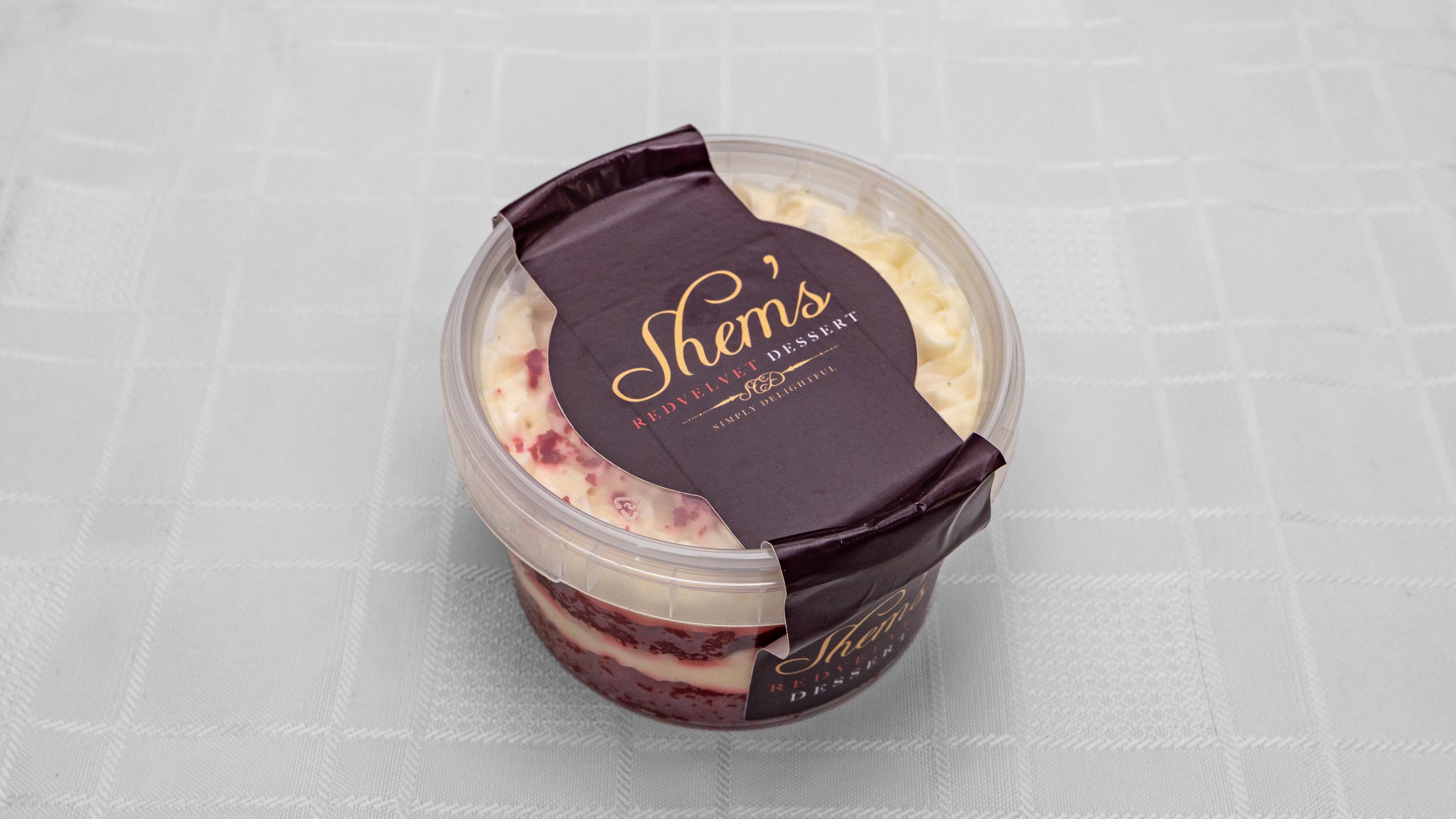 Luxury rich Red Velvet & Cream Desert