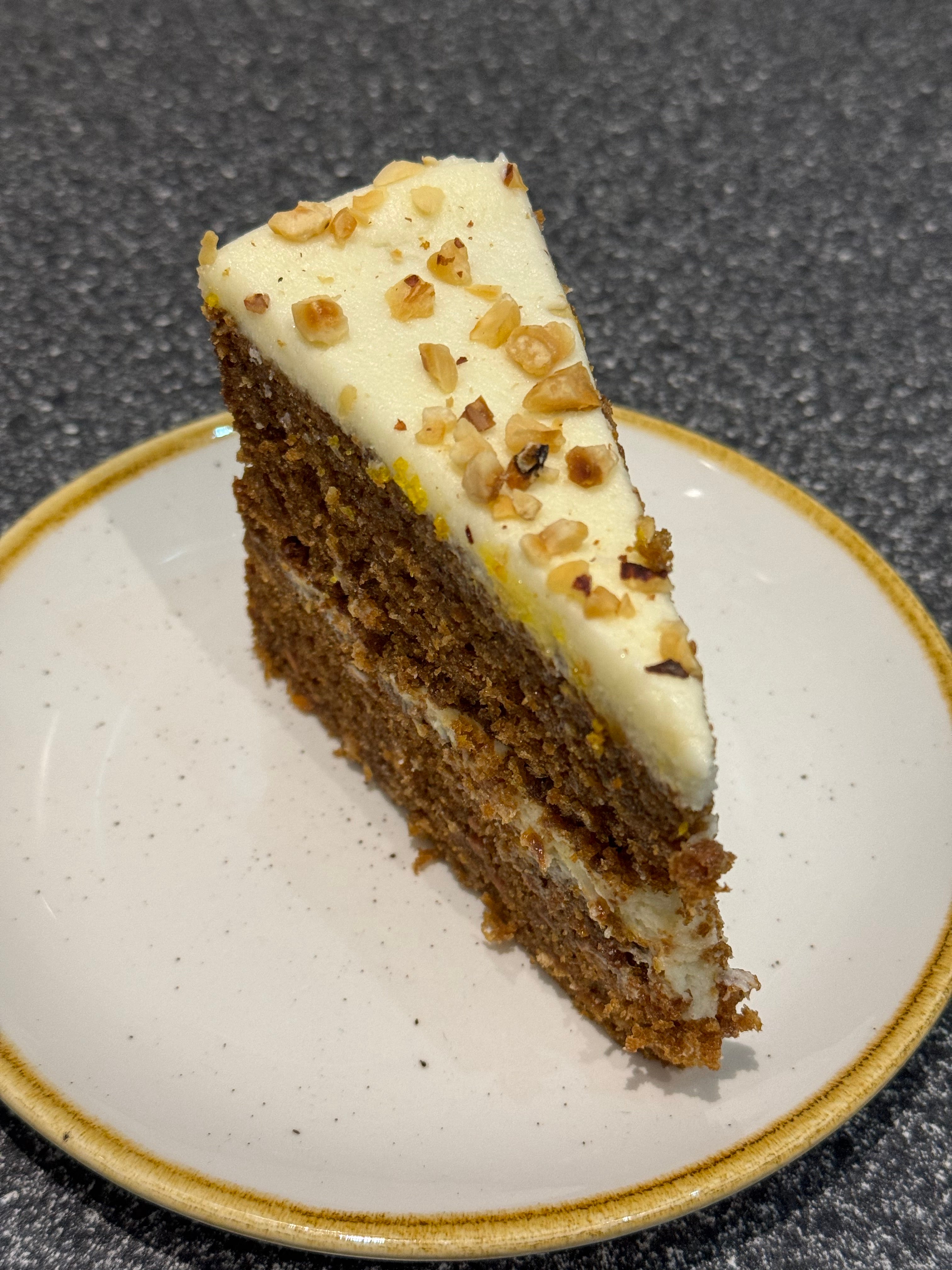 Gluten-Free Carrot Cake - Slice