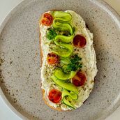 Labneh Toast