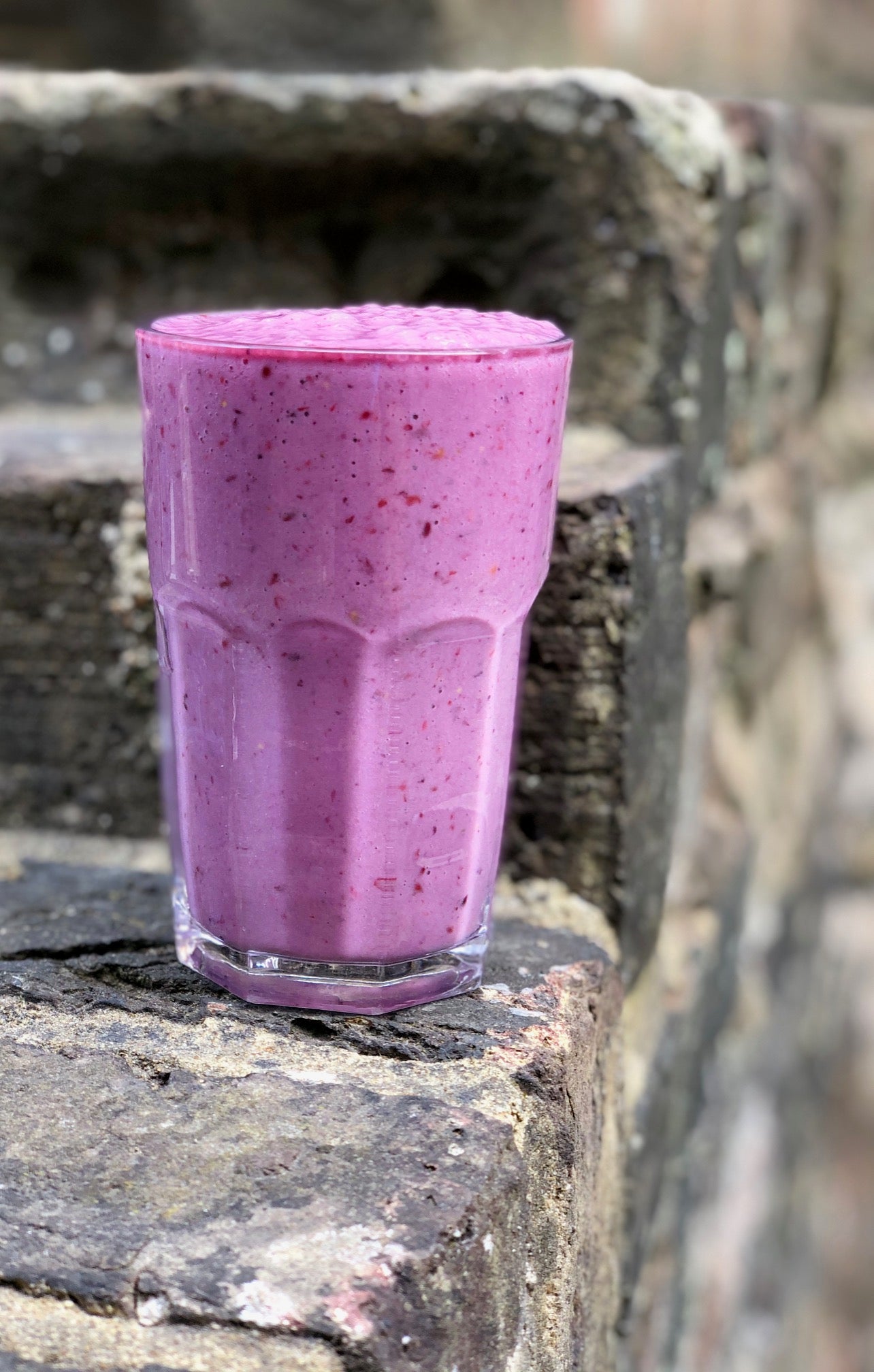 Coconut Milk, Banana and Berries