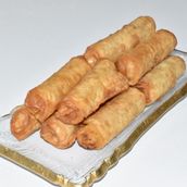 1/2 Dozen Of Kashkaval Cheese And Cheddar Spring Rolls