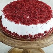 Red velvet cake - 1Kg 
