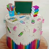 Back To School Cake 6