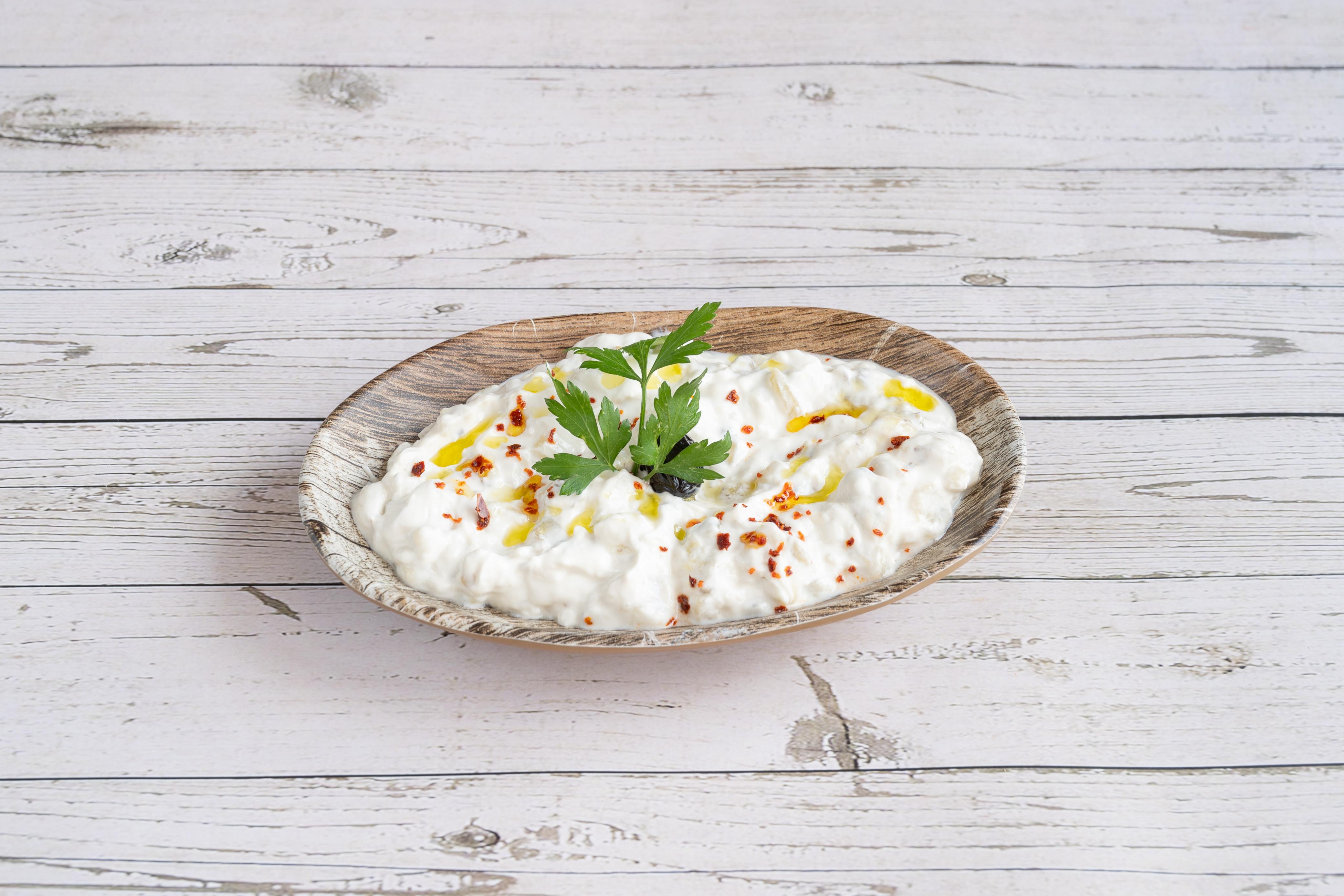 Aubergine Salad with Yogurt