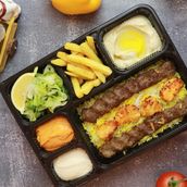 Kebab And Shish Meal With Rice
