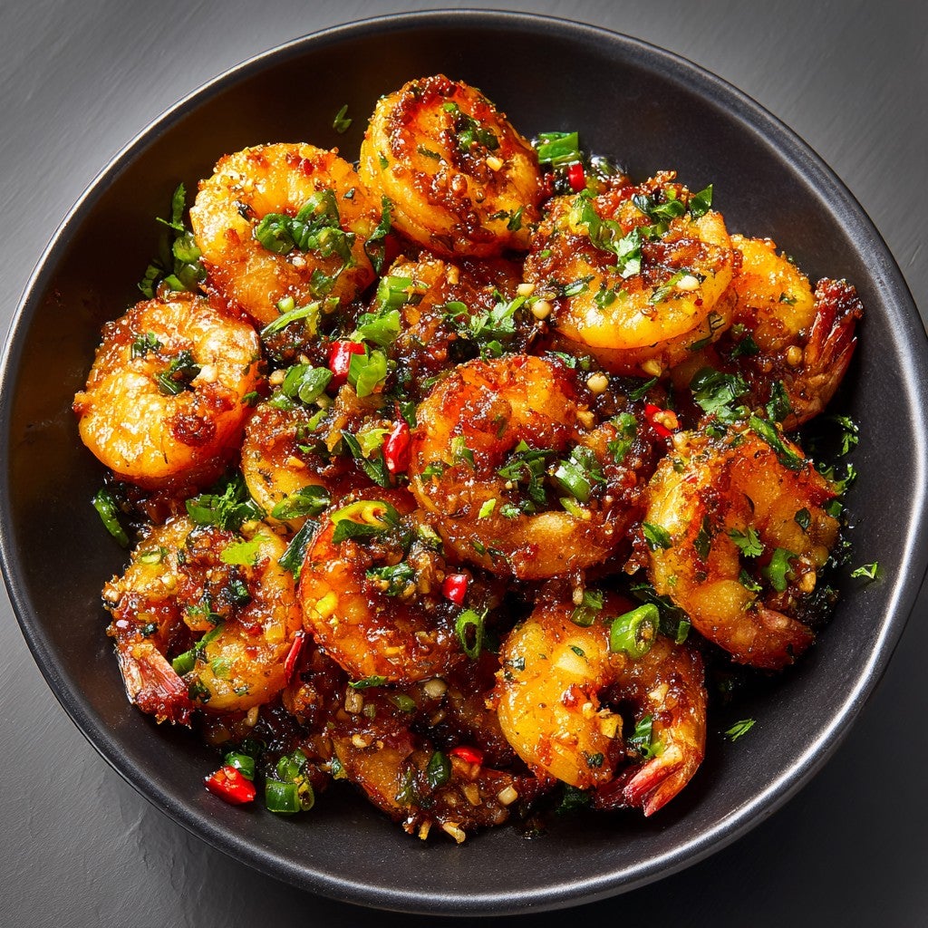 🌶️🧄 Garlic Prawns