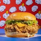 Honey Mustard Chicken Burger