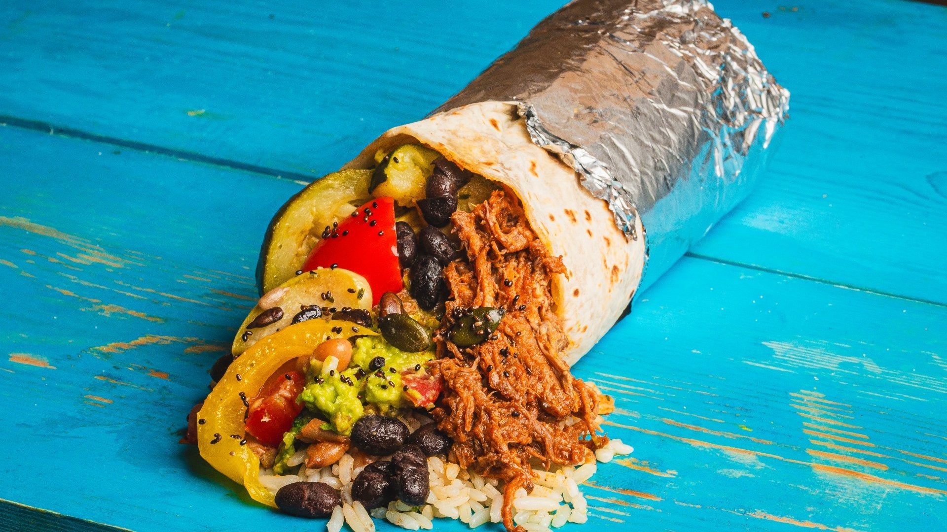 Braised Pork Burrito