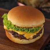 Stuffed Cheese Burger