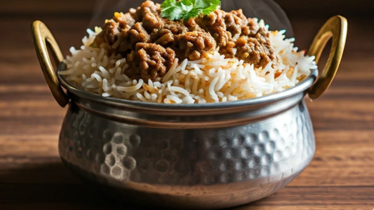 Keema biriany