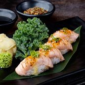 Salmon Saikyo Aburi