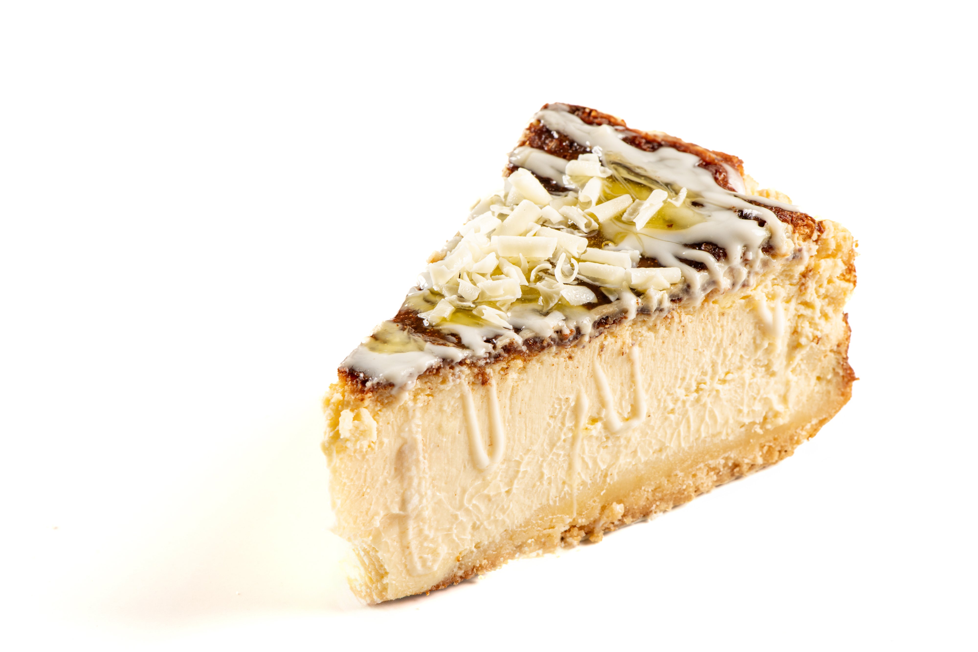 Pistachio baked cheese cake