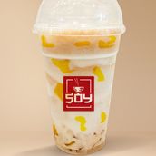 Mango Sago With Cream Mousse 