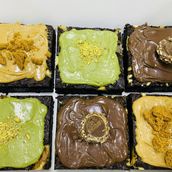 Brownie with Three Flavor Combo of 6