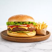 ruman beef burger