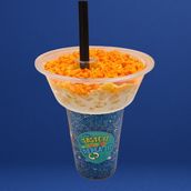 Cheesy Cheetos Corn with Beverage