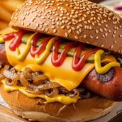 Hotdog Burger