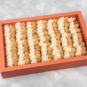 Hazelnut Biscuits Belgian White Chocolate 1Kg