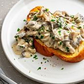 Creamy Mushroom Toast