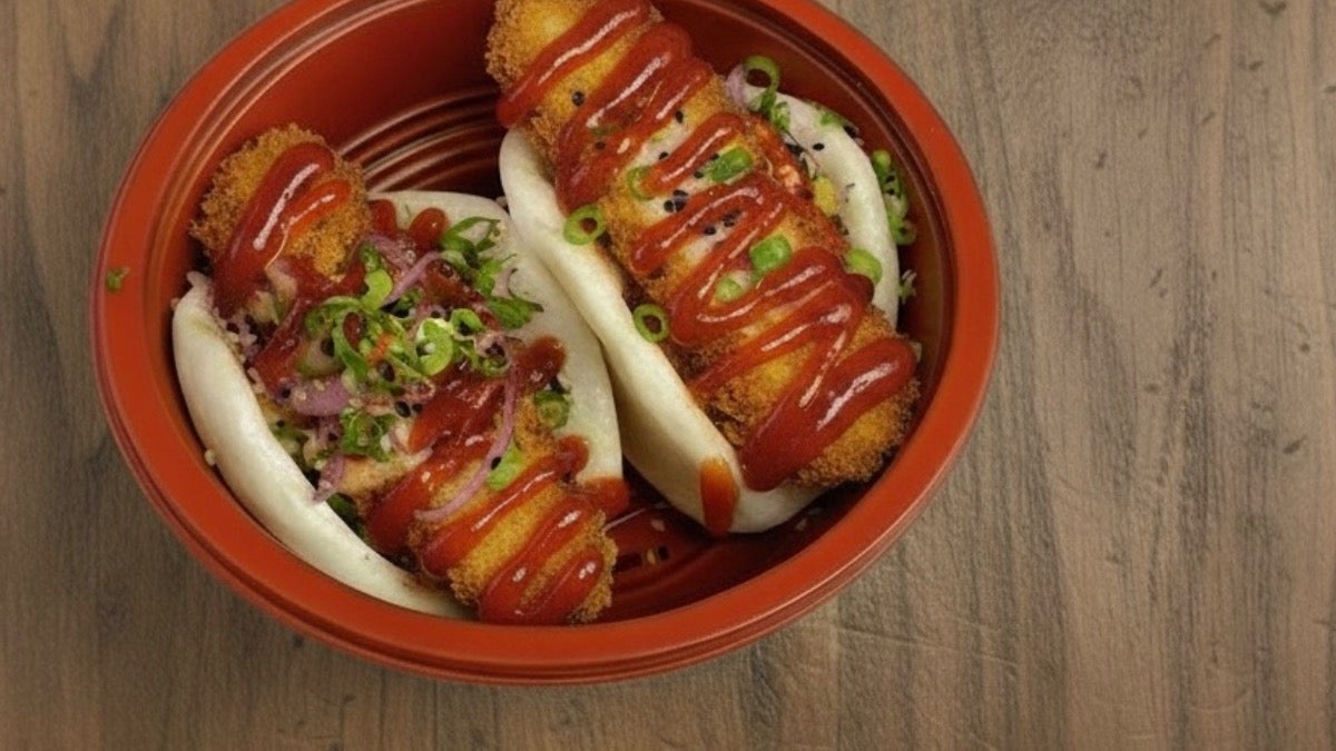 Pumpkin Katsu Bun