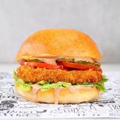Chicken Nuggets Burger