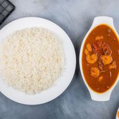 Shrimp Curry With Rice