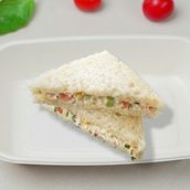 Cream Cheese Club Sandwich
