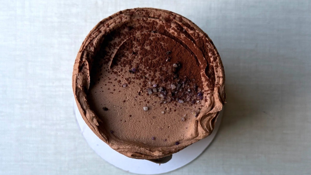 Chocolate Chocolate 3" smash cake (serves 2 -3)