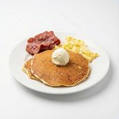 Bacon & Cheese Pancake Medley